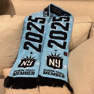 Gotham FC Blue and Black 2025 Season Ticket Member Scarf